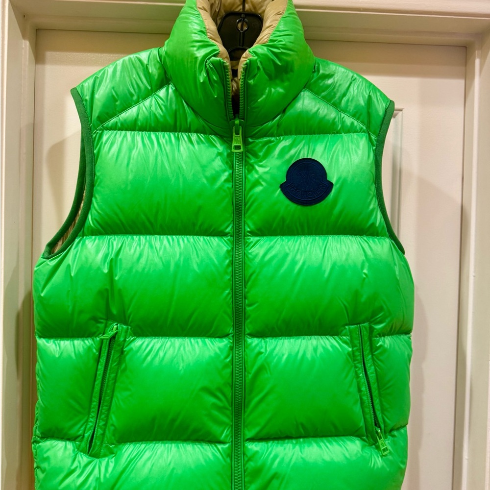 Lime Green Puffer Vest